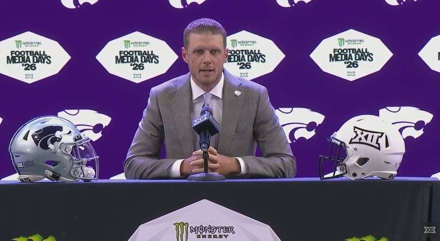 Collin Klein at 2026 Monster Energy Big 12 Football Media Days