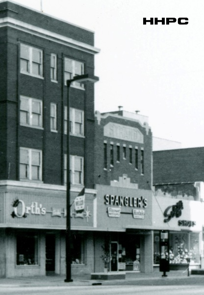 Strand Theatre - Spangler's Photo - 103 N. Main - 1971. Courtesy of the Conard-Harmon Collection.