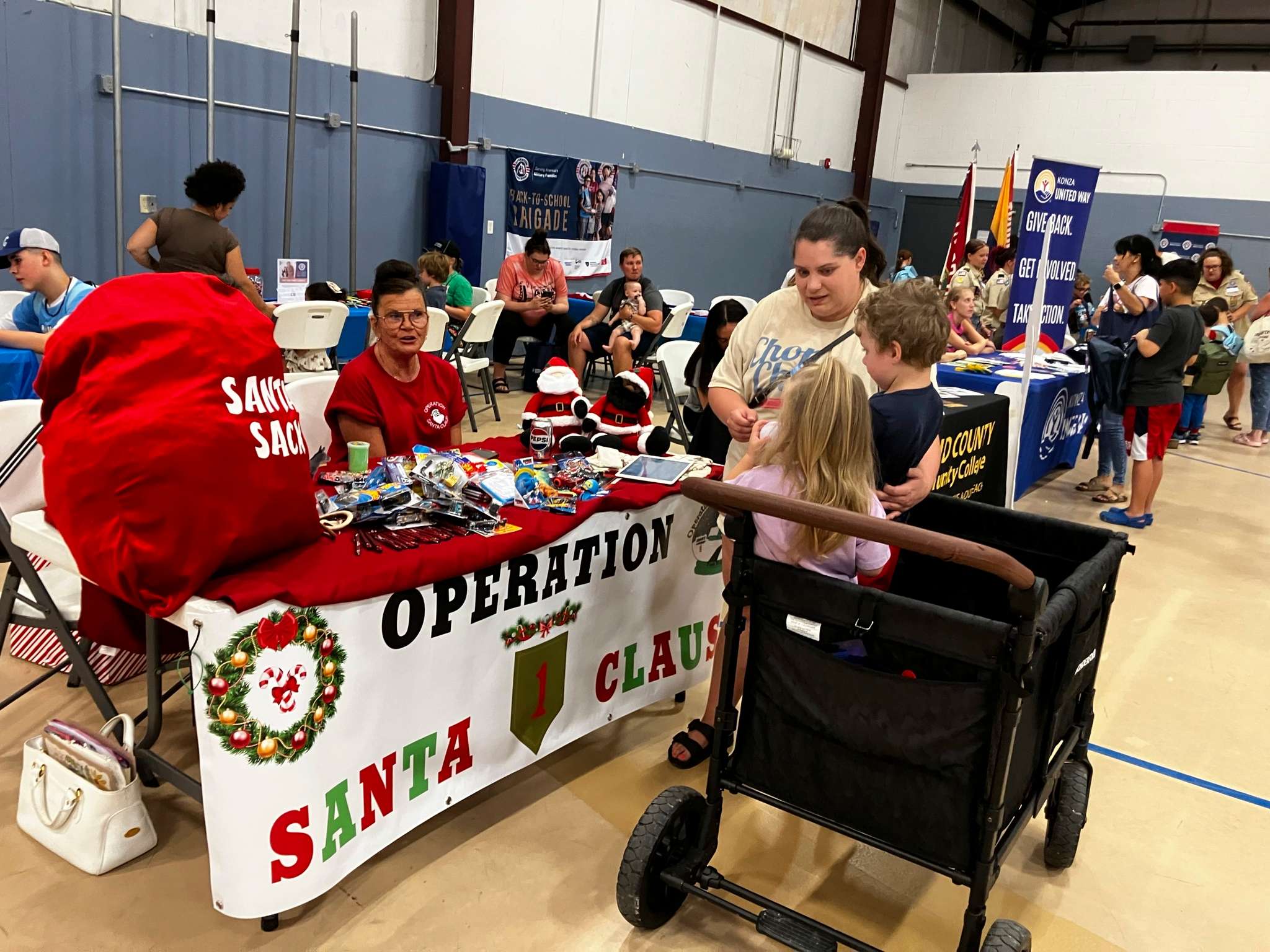 Local Military Students receive new backpacks and school supplies at Operation Homefront - Back-to-School Brigade Event in Ogden - July 8, 2026&nbsp;(Photo credits - Operation Homefront)