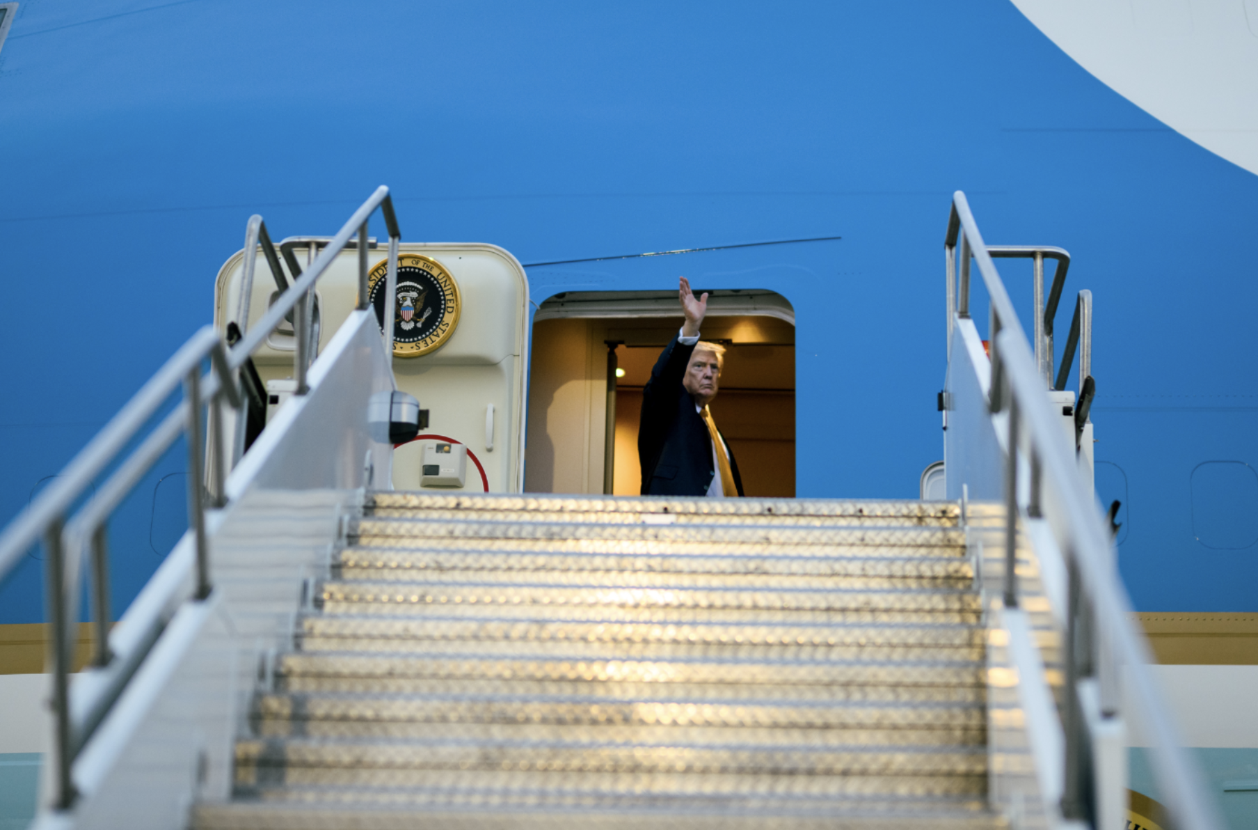 President Trump set to fly home from Turkey on Wednesday -Image courtesy White House video