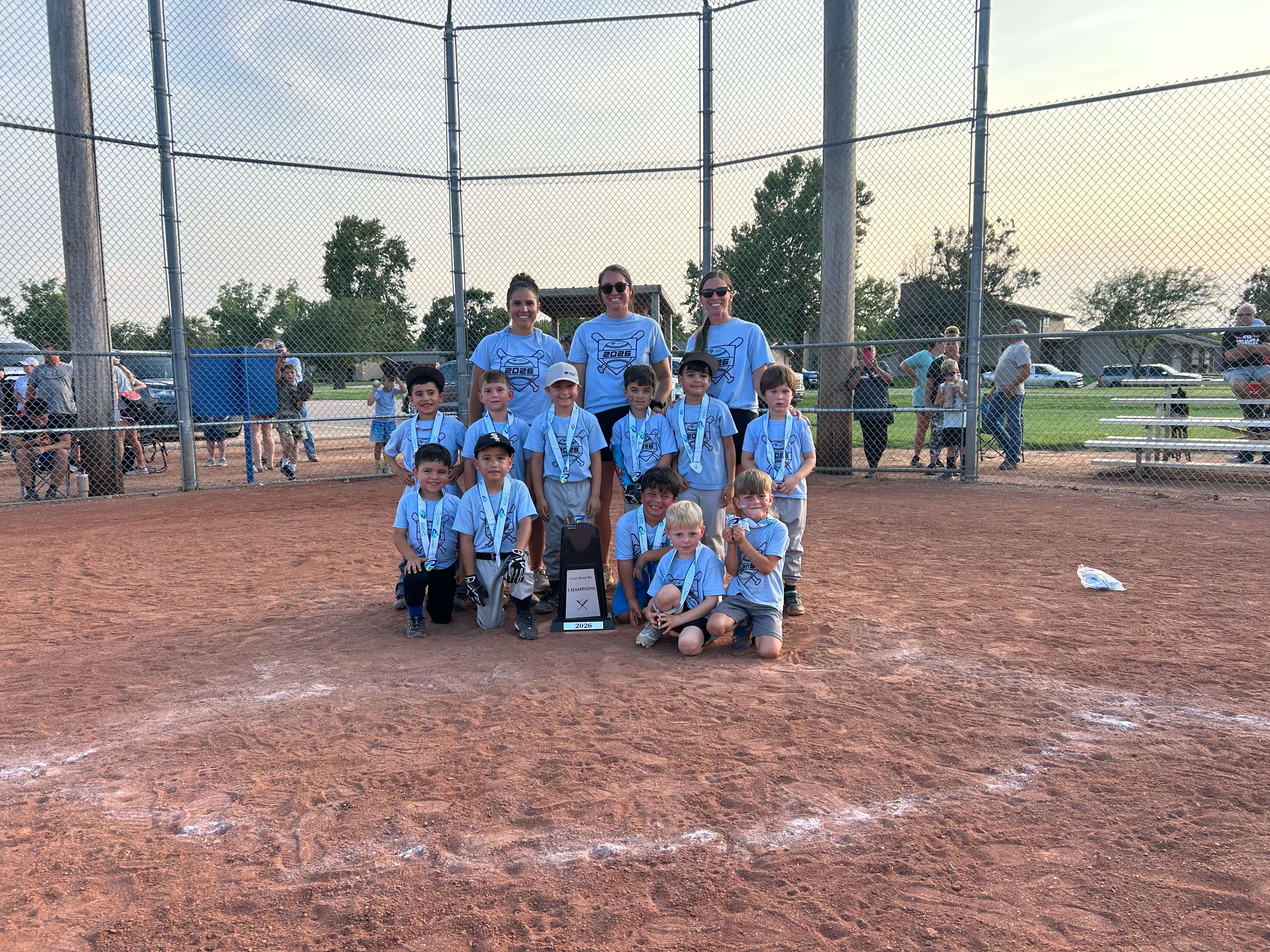 Boys T-Ball: Cougars - Head Coach: Paige Nordman