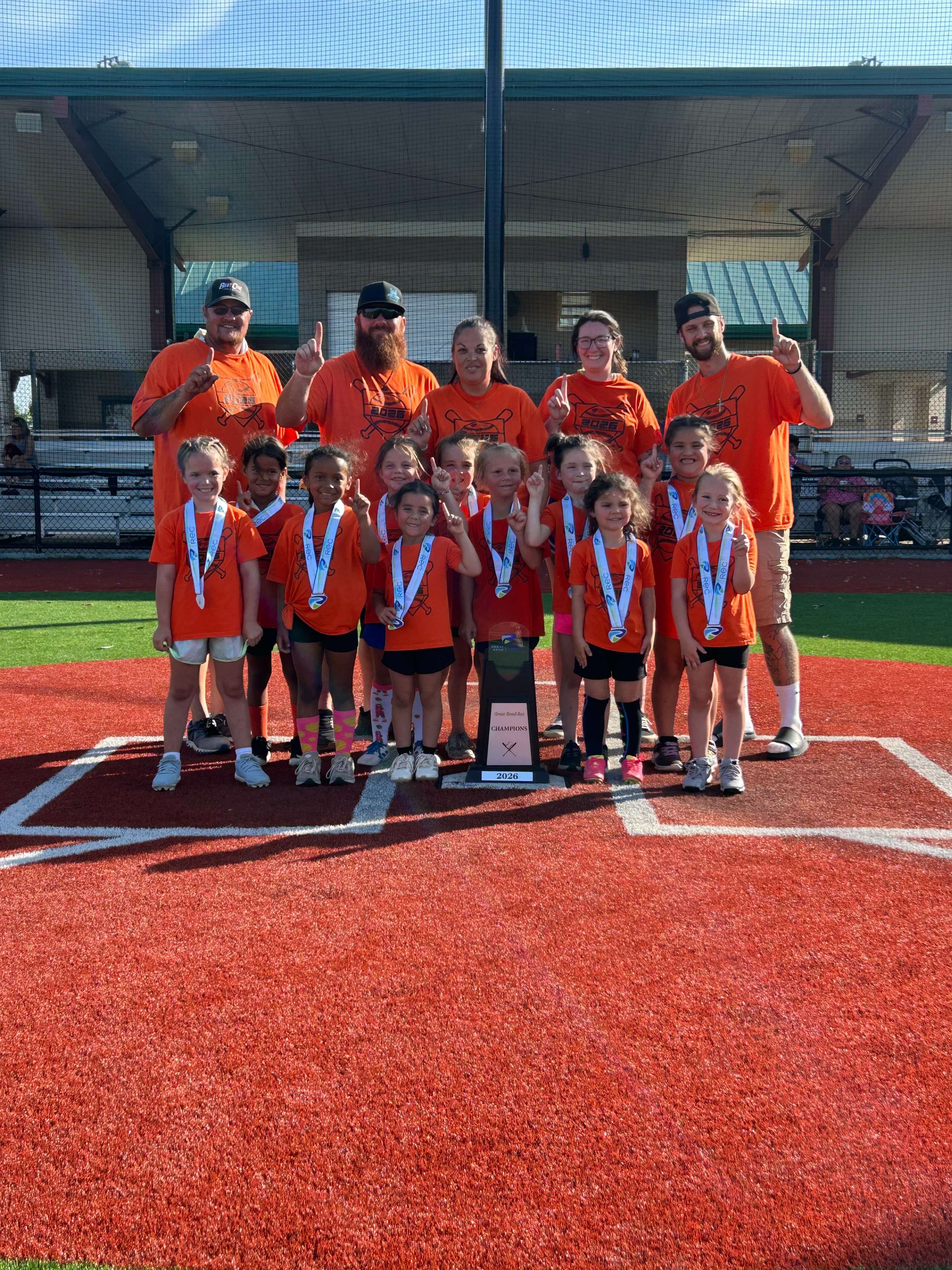 Girls T-Ball : Mini Starz - Head Coach: Aaron Potter