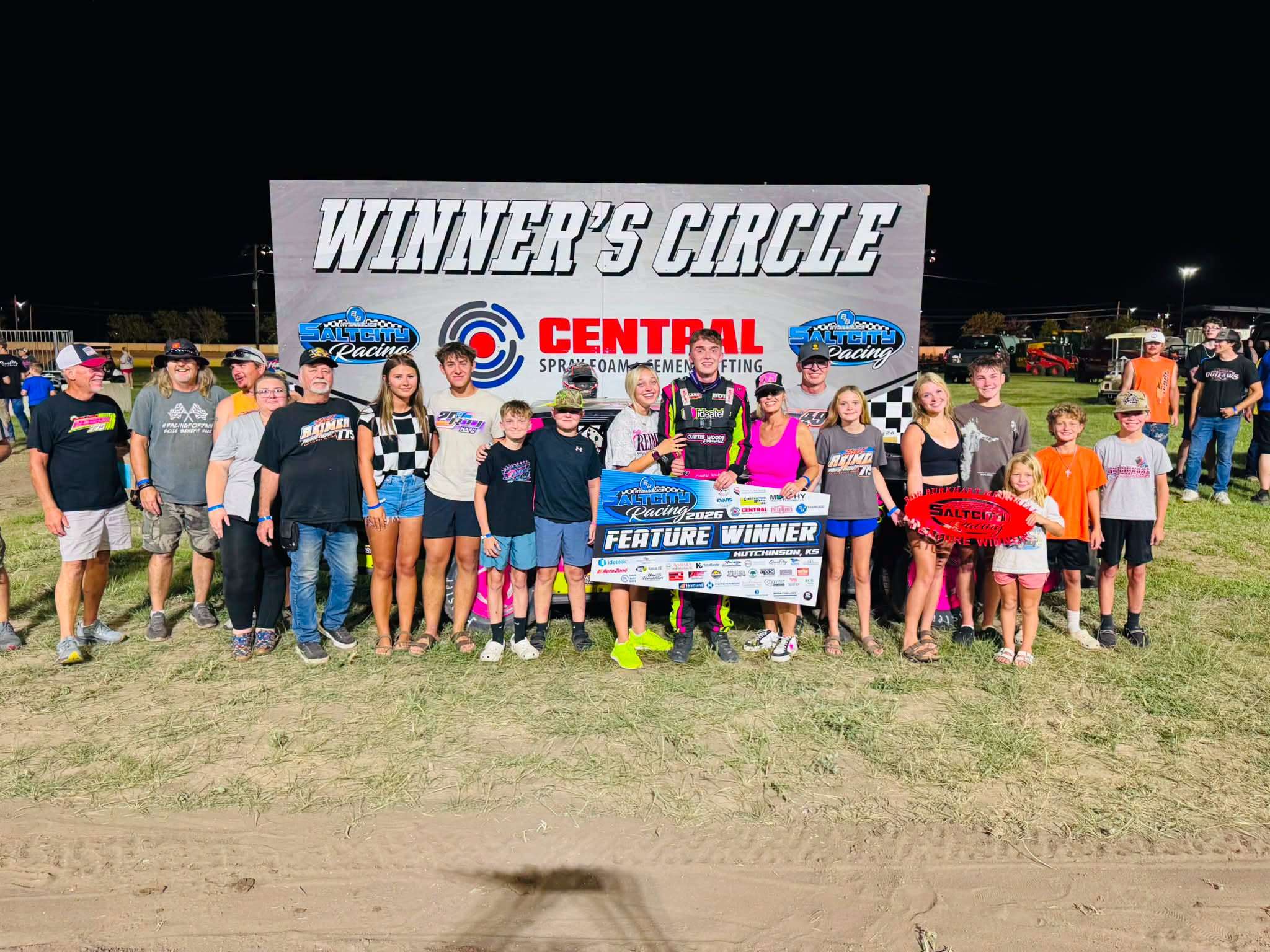 Hutchinson's Jayce Reimer claimed the IMCA Stock Car feature after starting fifth on the grid.