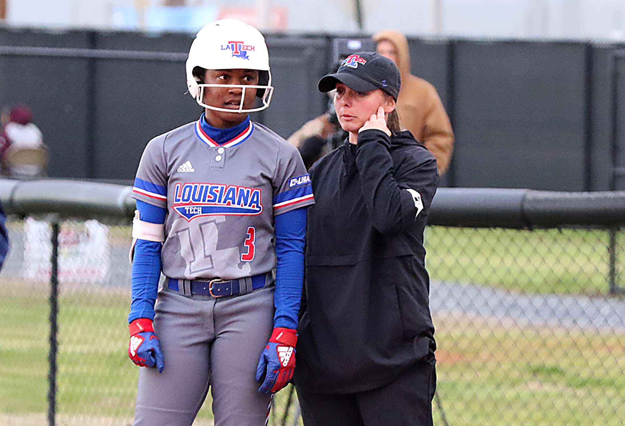 Bianca Duran (right) has been chosen as the new head coach of Missouri Western softball. Duran has spent the last five seasons coaching Division II Colorado State University-Pueblo, prior to that coaching at her alma mater Division I Louisiana Tech University/ Photo courtesy of LA Tech Softball on X
