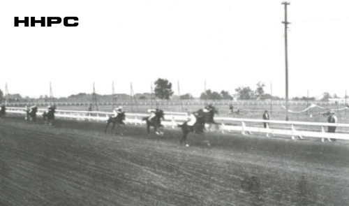 Grandstand Events - 1920 Kansas State Fair - Grandstand Thoroughbred Horse Racing. Courtesy of the Conard-Harmon Collection.