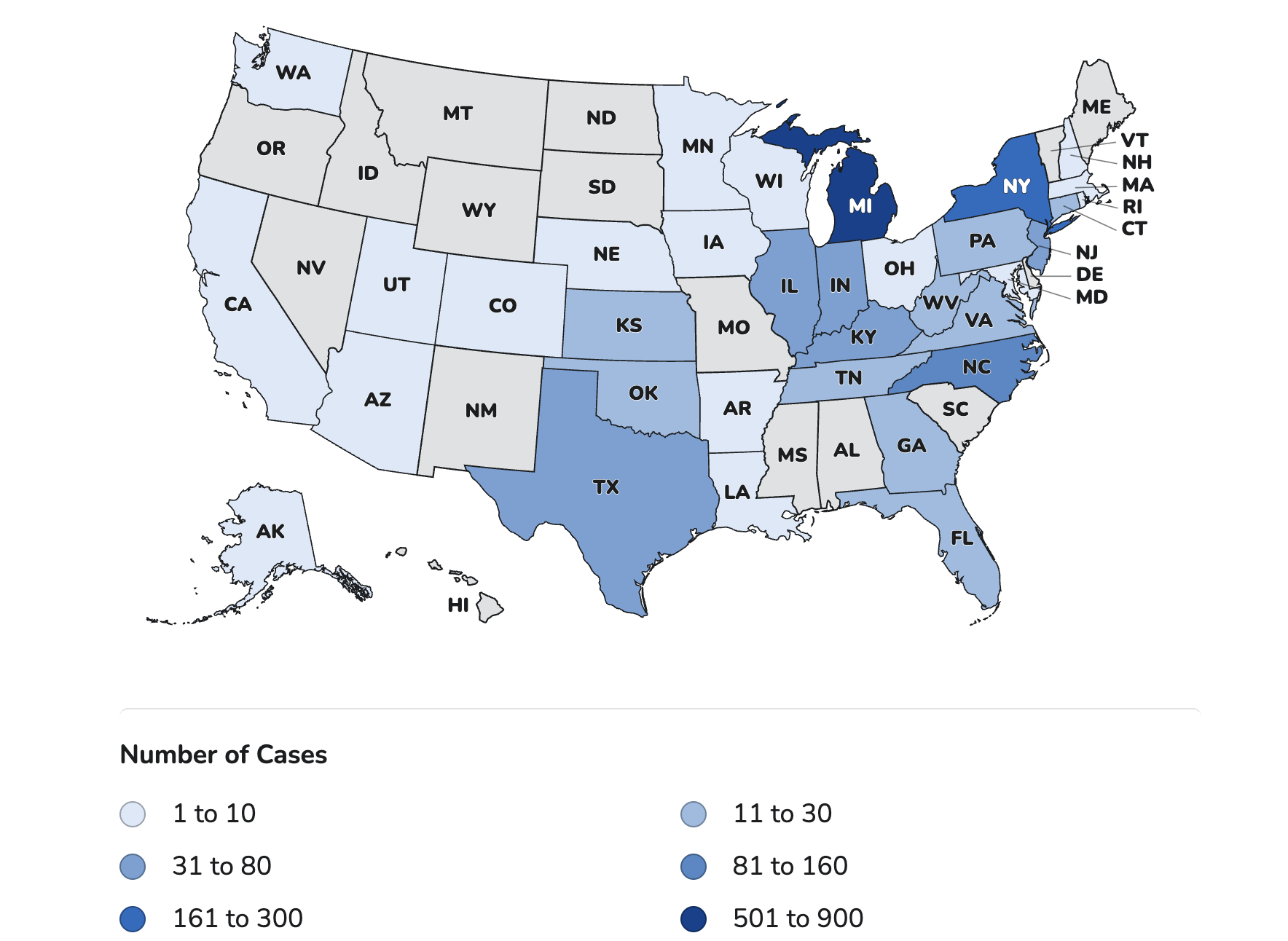 CDC map