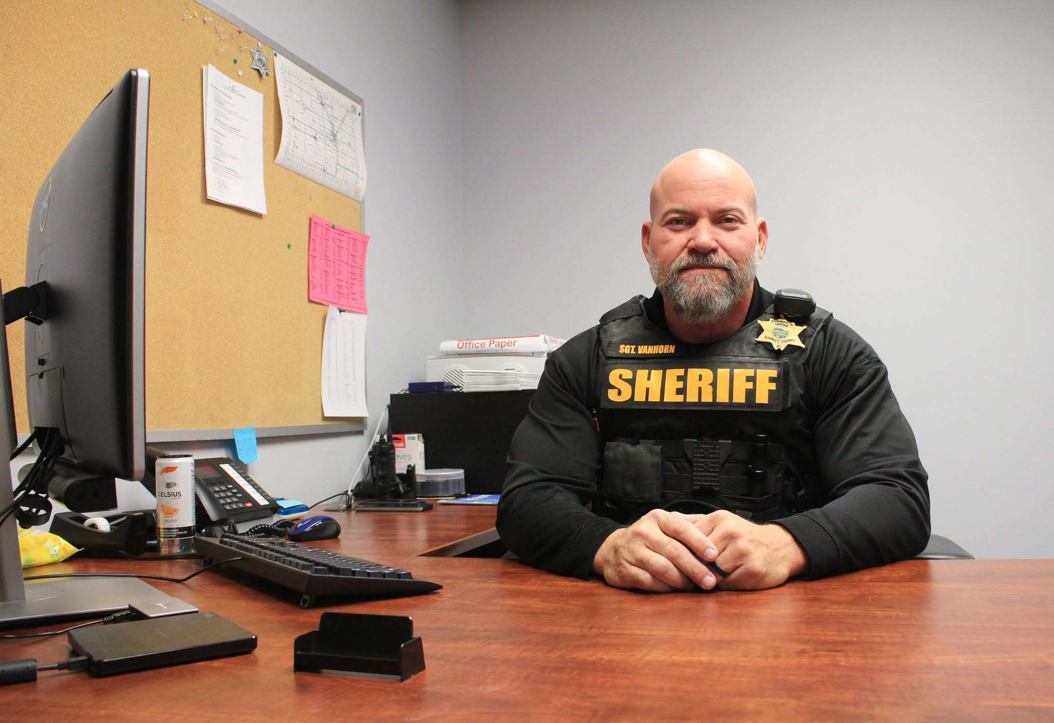 Sgt. Jeff Van Horn (Photo courtesy Harvey County Sheriff's Office)
