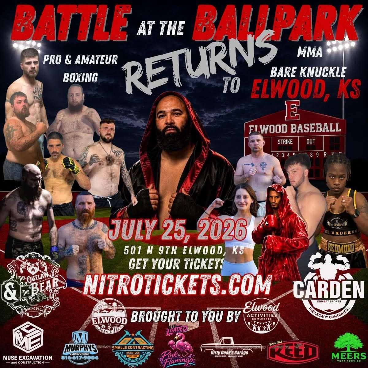 Battle at the Ballpark will take place in Elwood this Saturday, July 25th/ Photo courtesy of Megan Shackleford