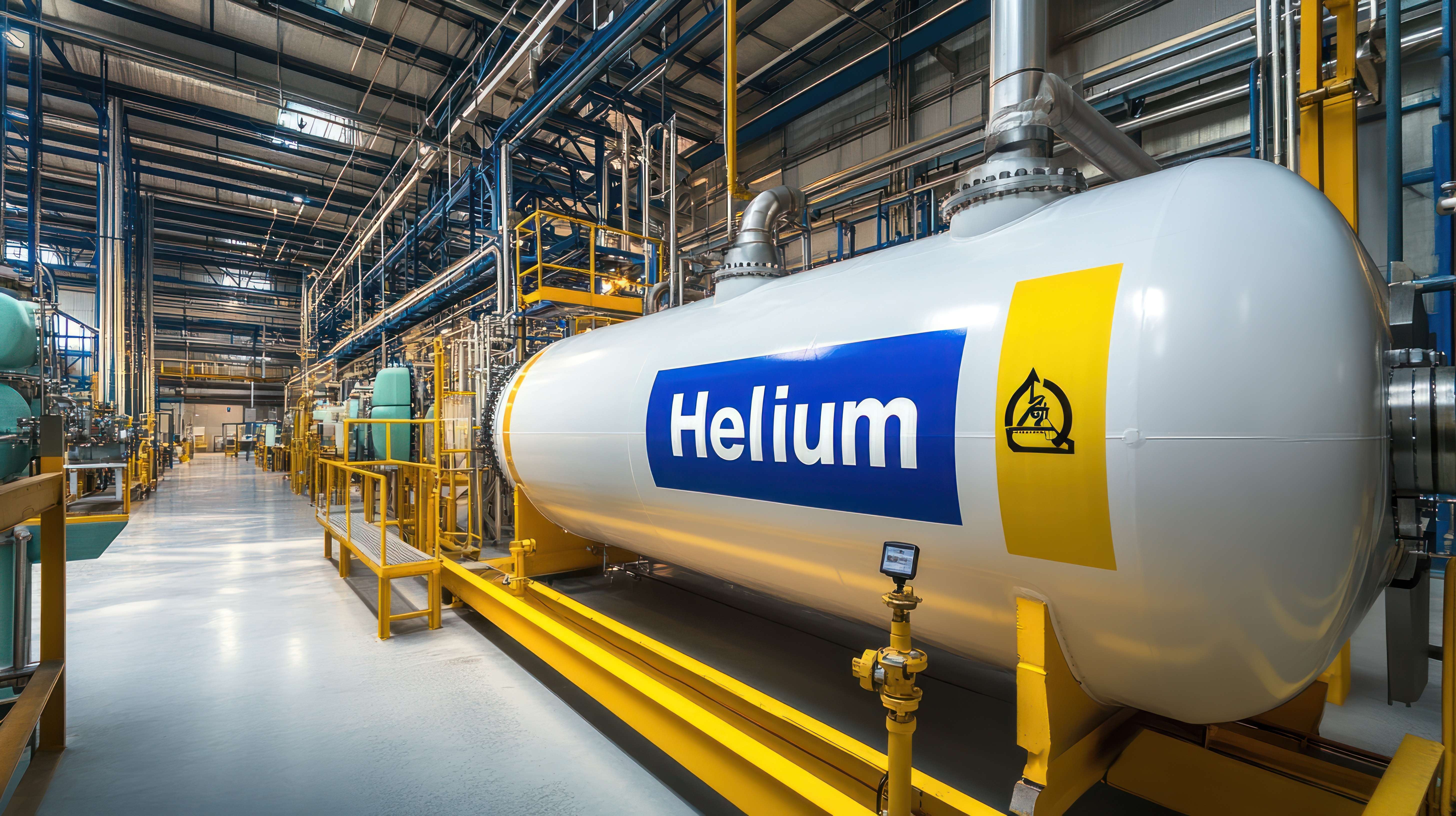 A Glimpse into the Industrial Process of Helium Extraction and Storage (File Image)