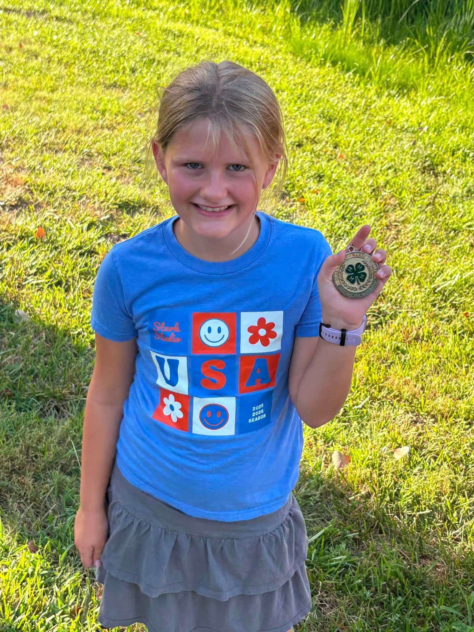 Golden Clover Found - Photo (K-State Extension Riley County Facebook)