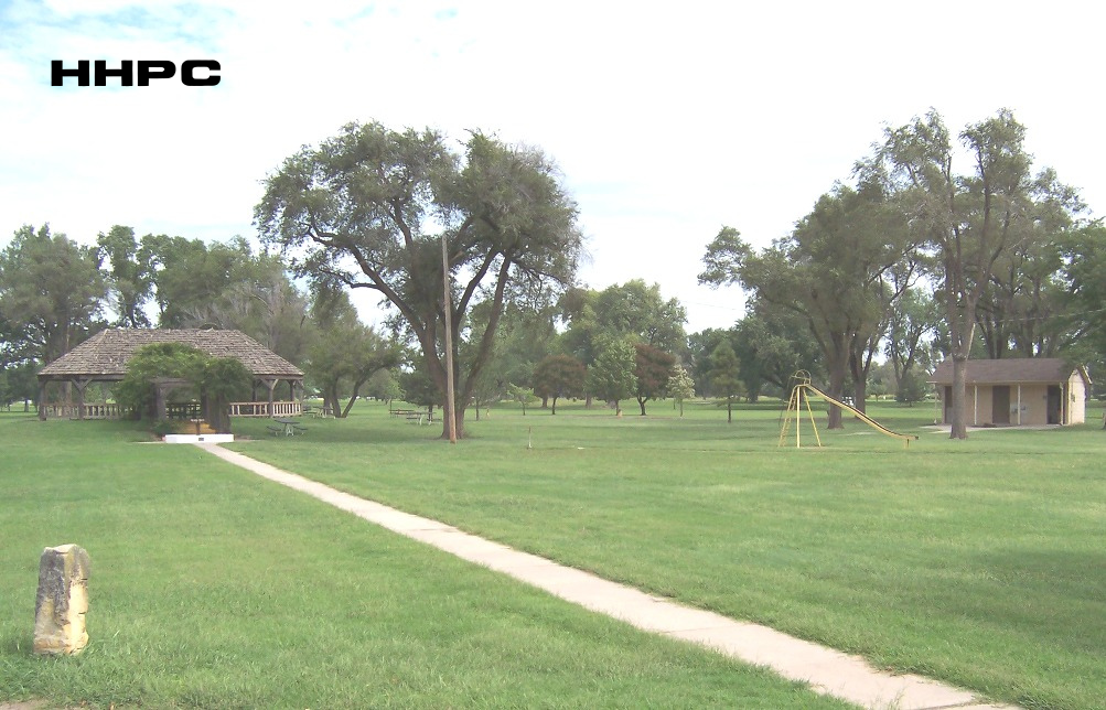Carey Park Golf Course - Original Clubhouse - Now Gazebo - on South Loop - Aug. 26, 2018. Courtesy of the Conard-Harmon Collection.