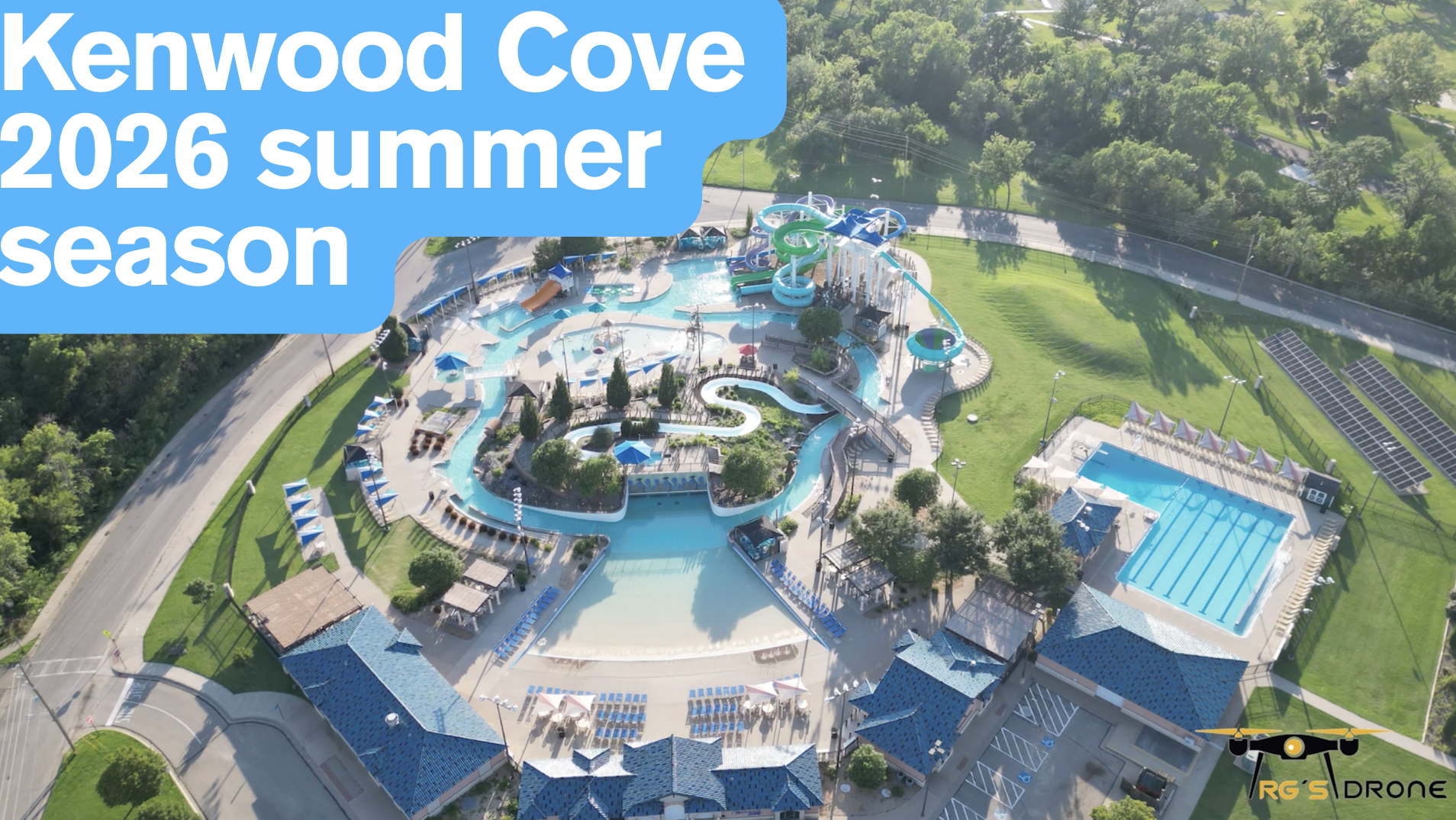 Kenwood Cove aerial footage - shot by RG'S Drone