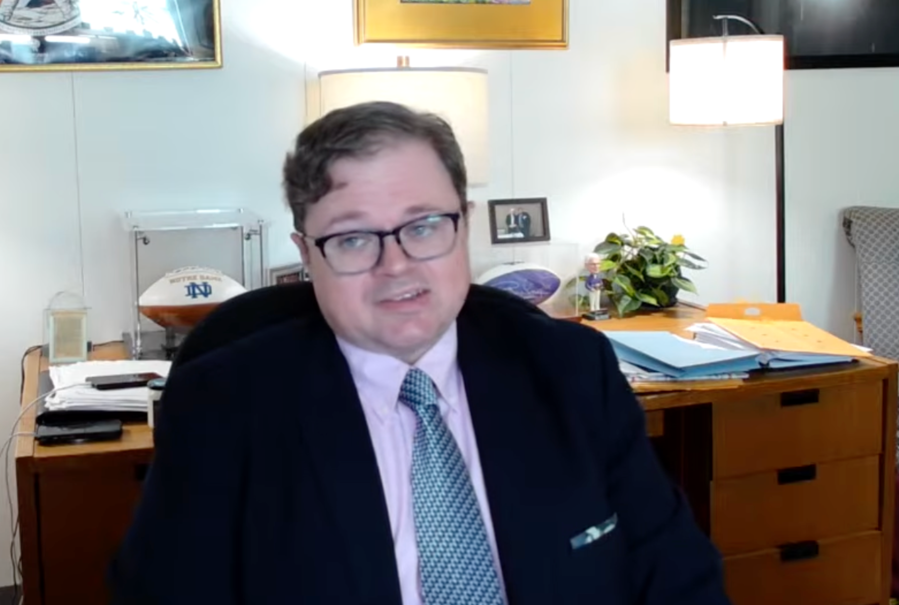 Robert Hutchison, deputy attorney general, spoke to the State Finance Council at its virtual meeting July 21, 2026, about an overturned conviction of a Kansan. (Kansas Reflector screen grab of State Finance Council virtual meeting)