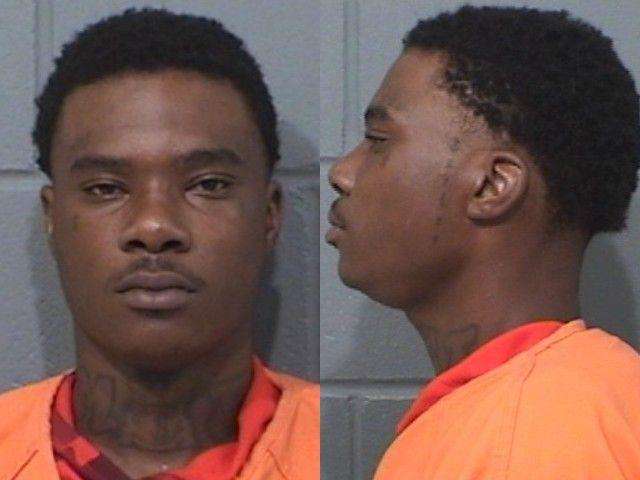 Jaeleon Efford, Liquor; Purchase/possess/consume by minor; Disorderly conduct; Fighting words or noisy conduct to cause resentment; Criminal use of weapons, arrested 07/18