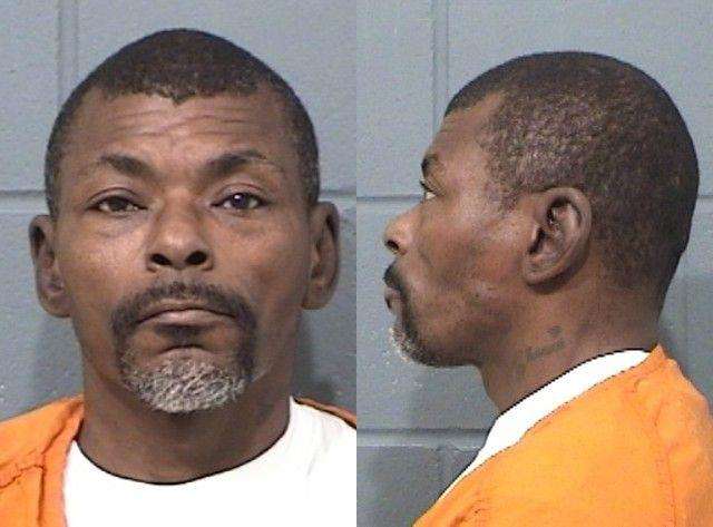 Gregory Reed, Criminal restraint; Domestic battery; Criminal damage to property - without consent - value < $1000; Aggravated battery; Knowingly use physical contact in angry/rude manner with weapon; Aggravated assault; Unlawful discharge of firearm in city limits, arrested 07/18