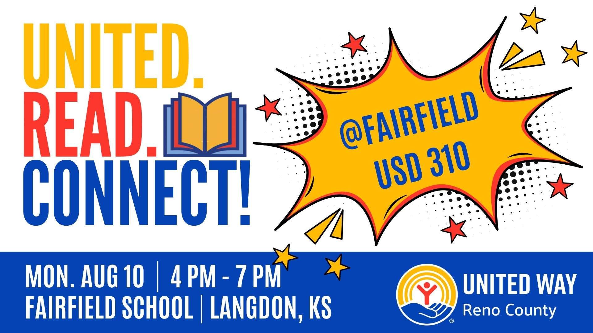 United Read Connect - Fairfield (Courtesy graphic)