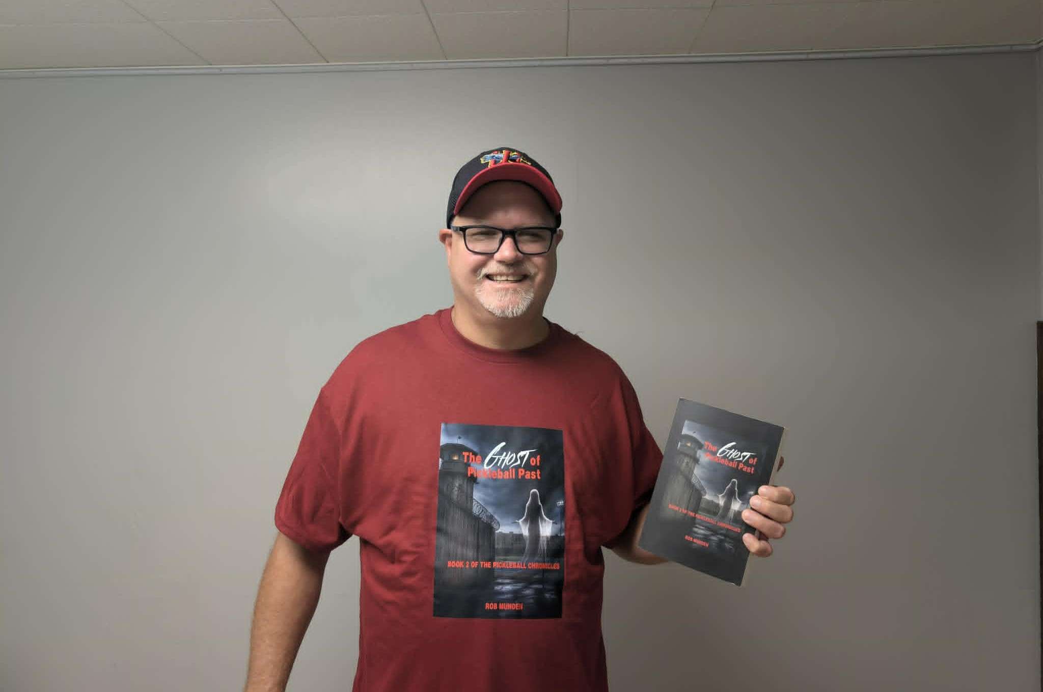 Larned's Rob Munden has released "The Ghost of Pickleball Past," the second novel in his trilogy.