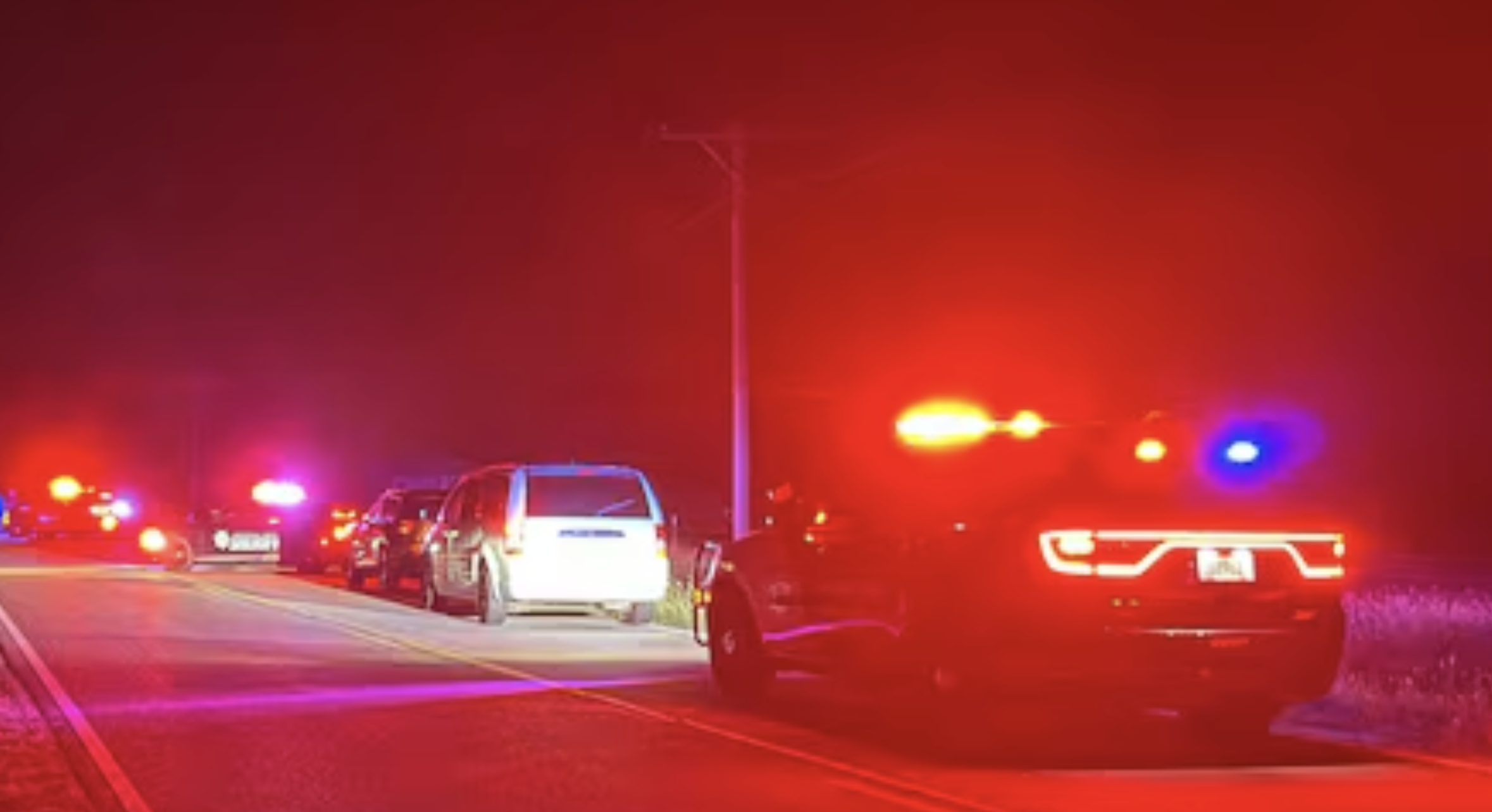 First responders on the scene of the fatal accident -photo courtesy KWCH