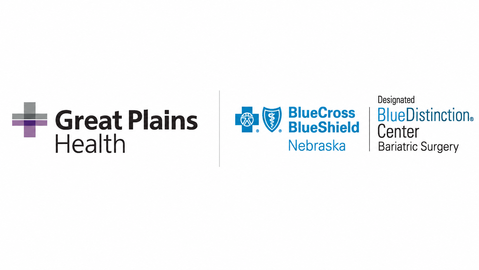 Great Plains Health honored with Blue Distincition Center for Bariatric Surgery from BlueCross and BlueShield of Nebraska. 