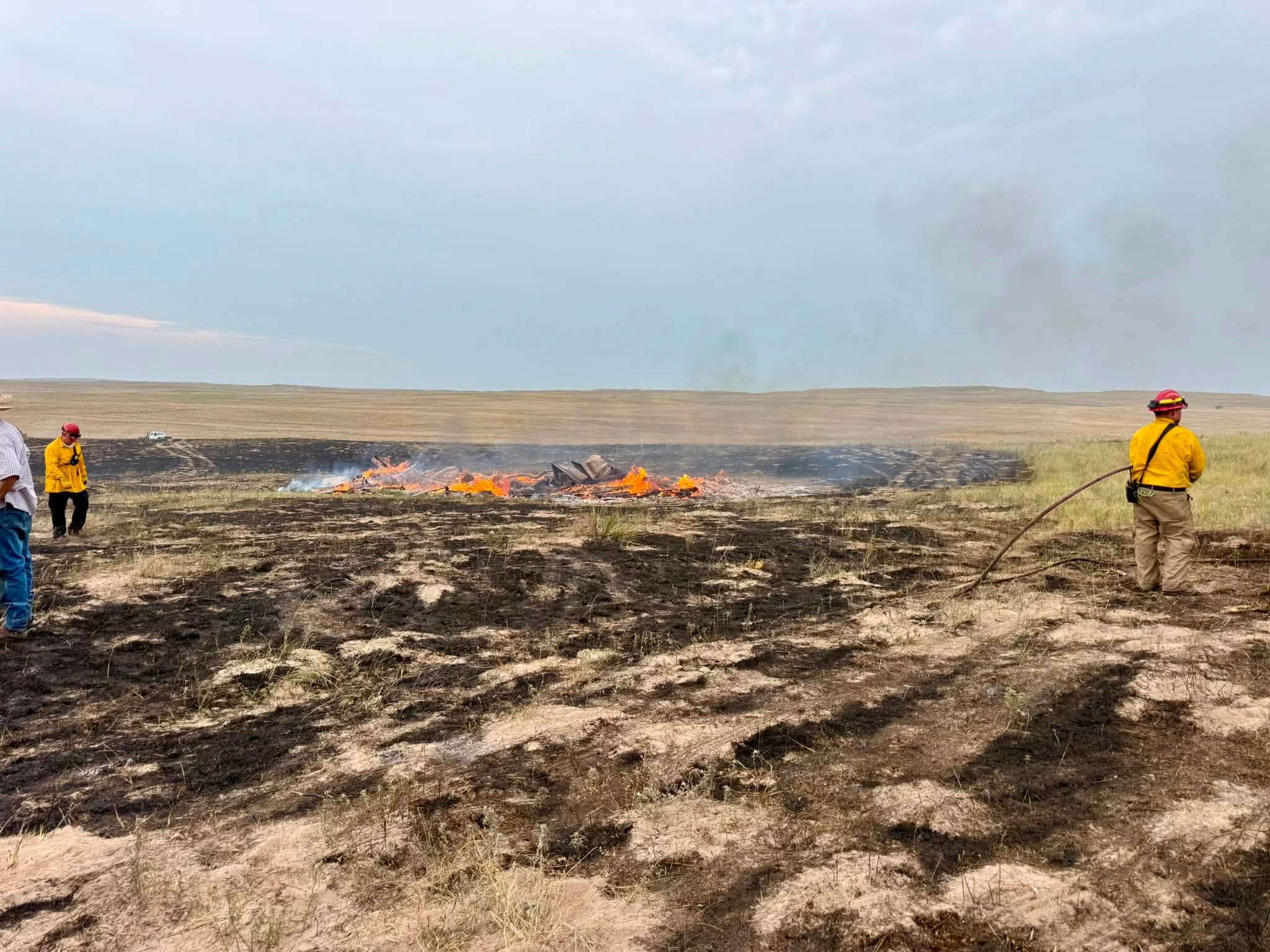At 4:00 PM July 28, 2026, a fast moving fire required response from Sutherland Fire and Rescue with additional aid from surrounding communities. (Keith County EMS)