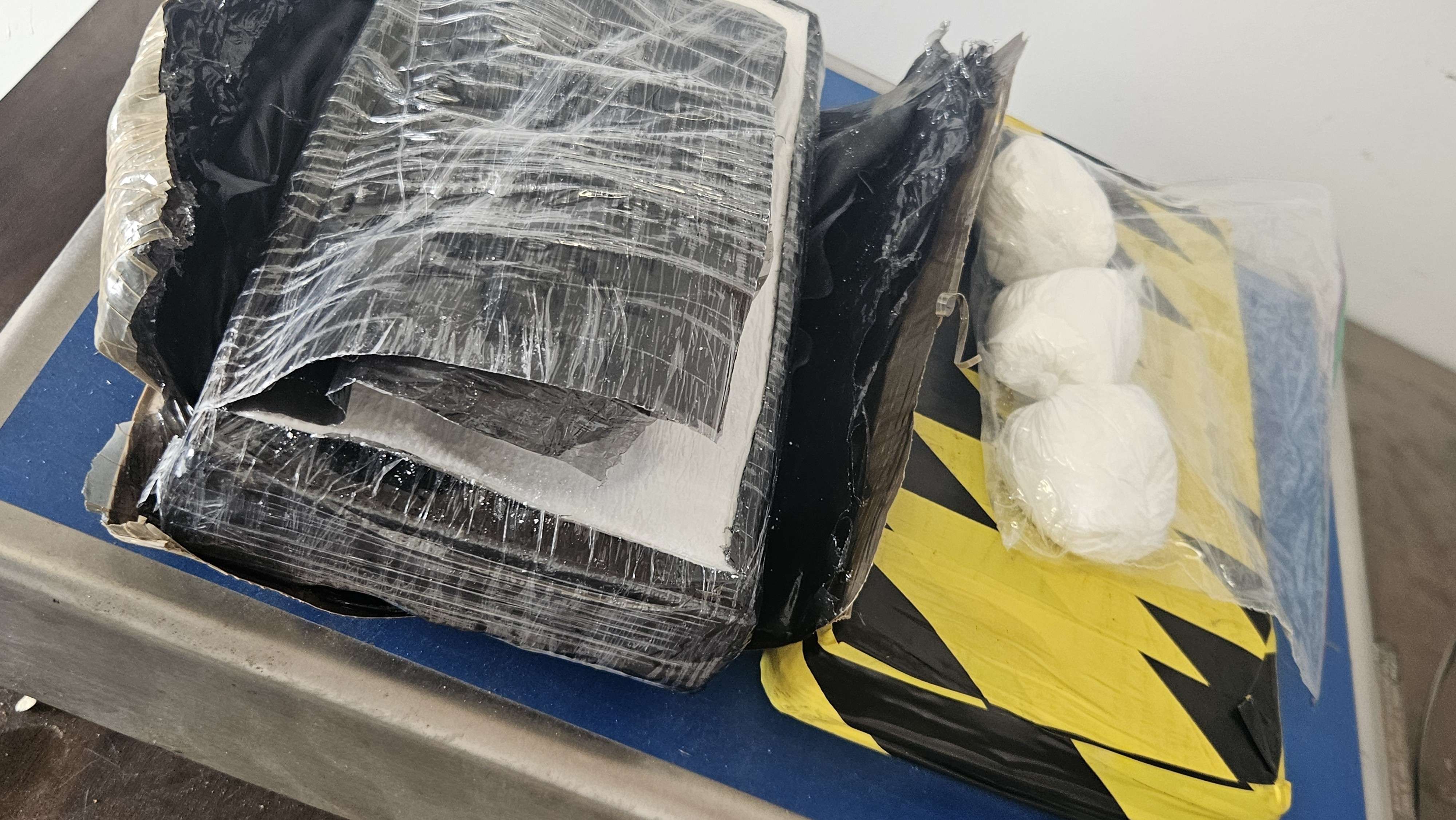 NSP discovers cocaine during traffic stop on July 24, 2026. (Courtesy NSP)