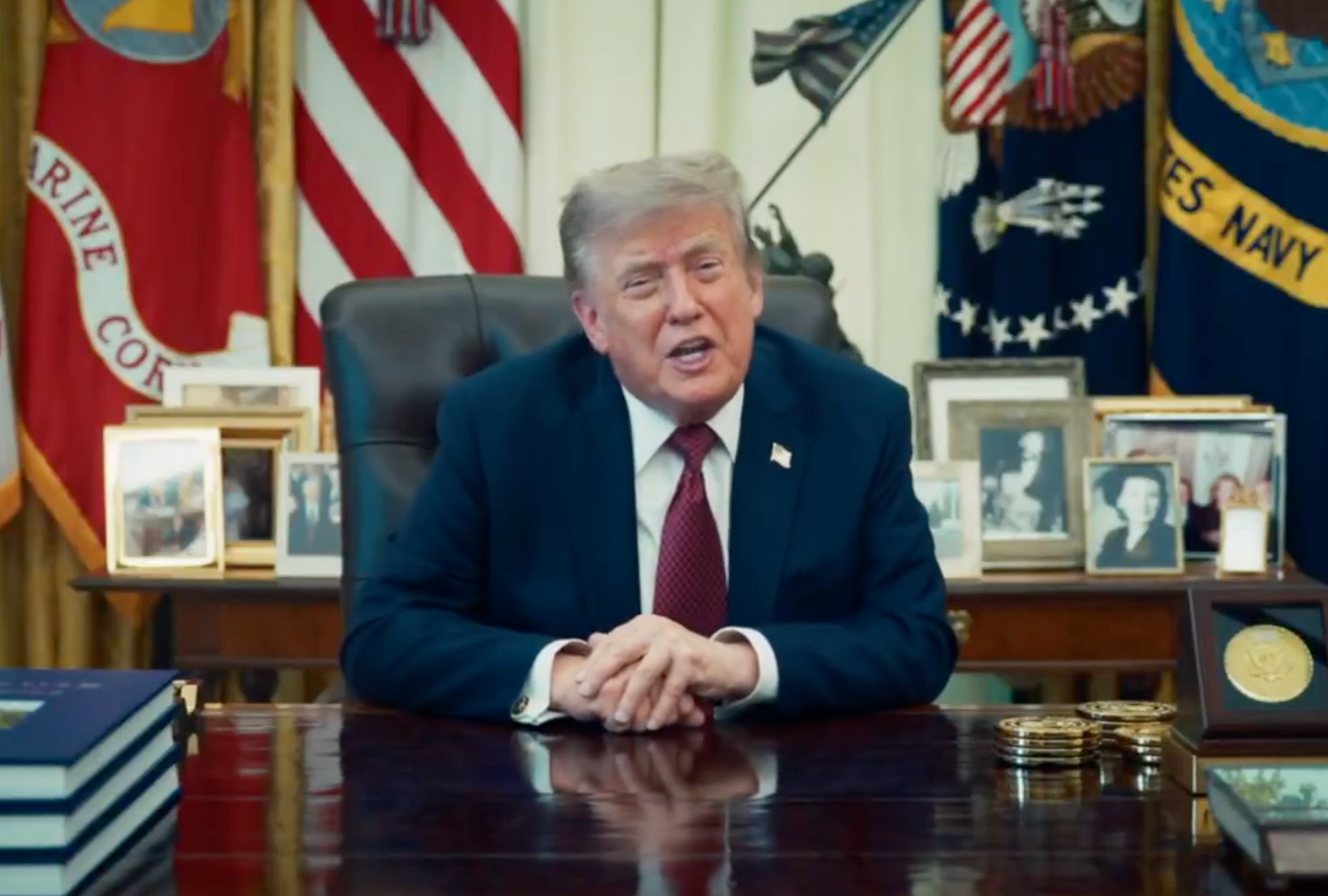 🎥President Trump calls on Kansans to vote early while promoting candidate for governor