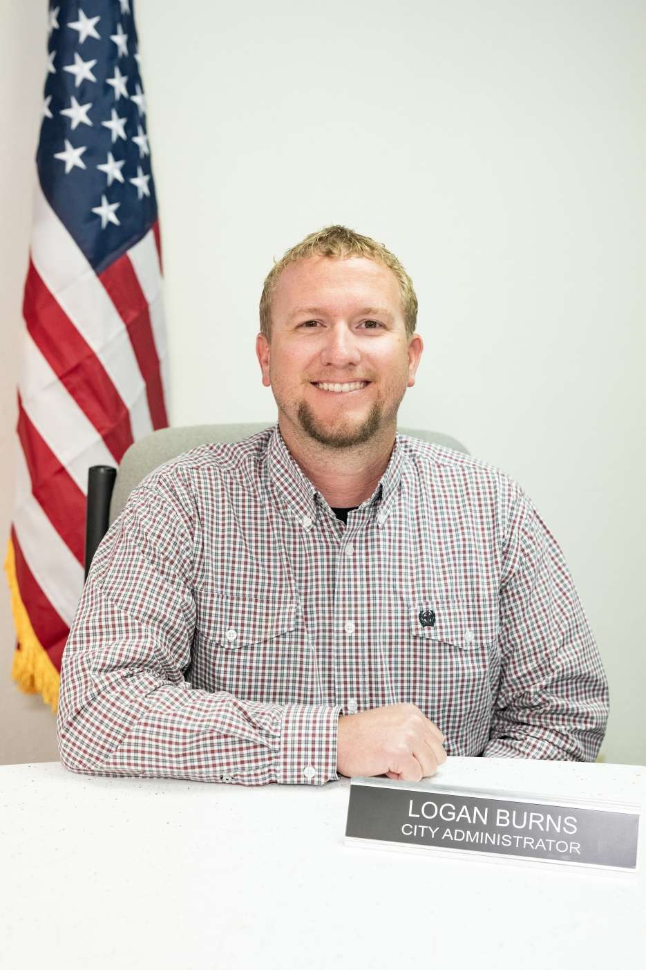 Great Bend City Administrator Logan Burns