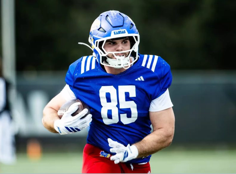 Carter Moses (Photo courtesy KU Athletic Communications)