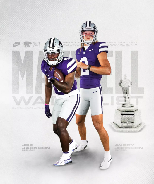 QB Avery Johnson and RB Joe Jackson were named to the Maxwell Award pre-season watch list. (Courtesy K-State Athletic Communications)