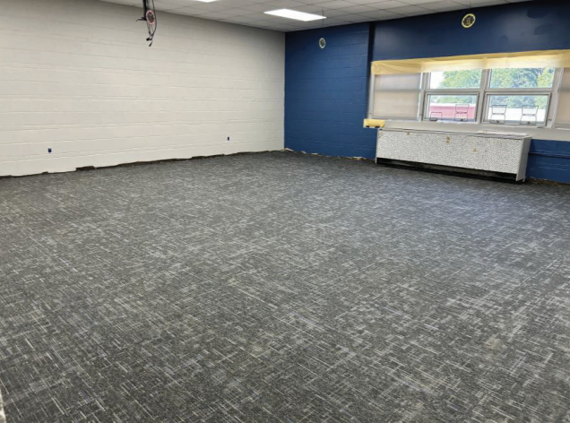 Bond-funded work at O'Loughlin Elementary School. Work on O'Loughlin and Felten elementary schools is scheduled to be completed later this month and will be the last of the projects funded by the&nbsp;$143.5 million USD 489 bond. Courtesy photo