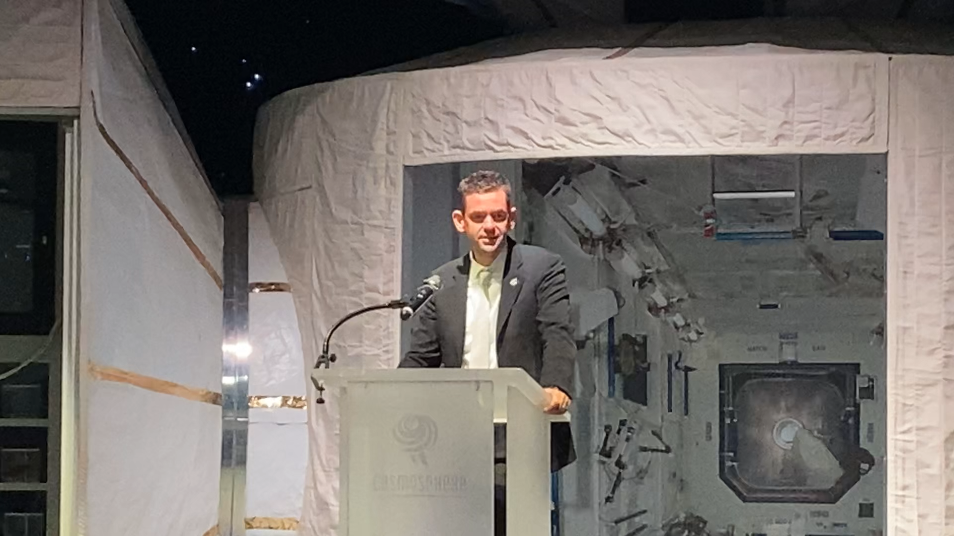 NASA Administrator Jared Isaachman (Hutch Post photo)