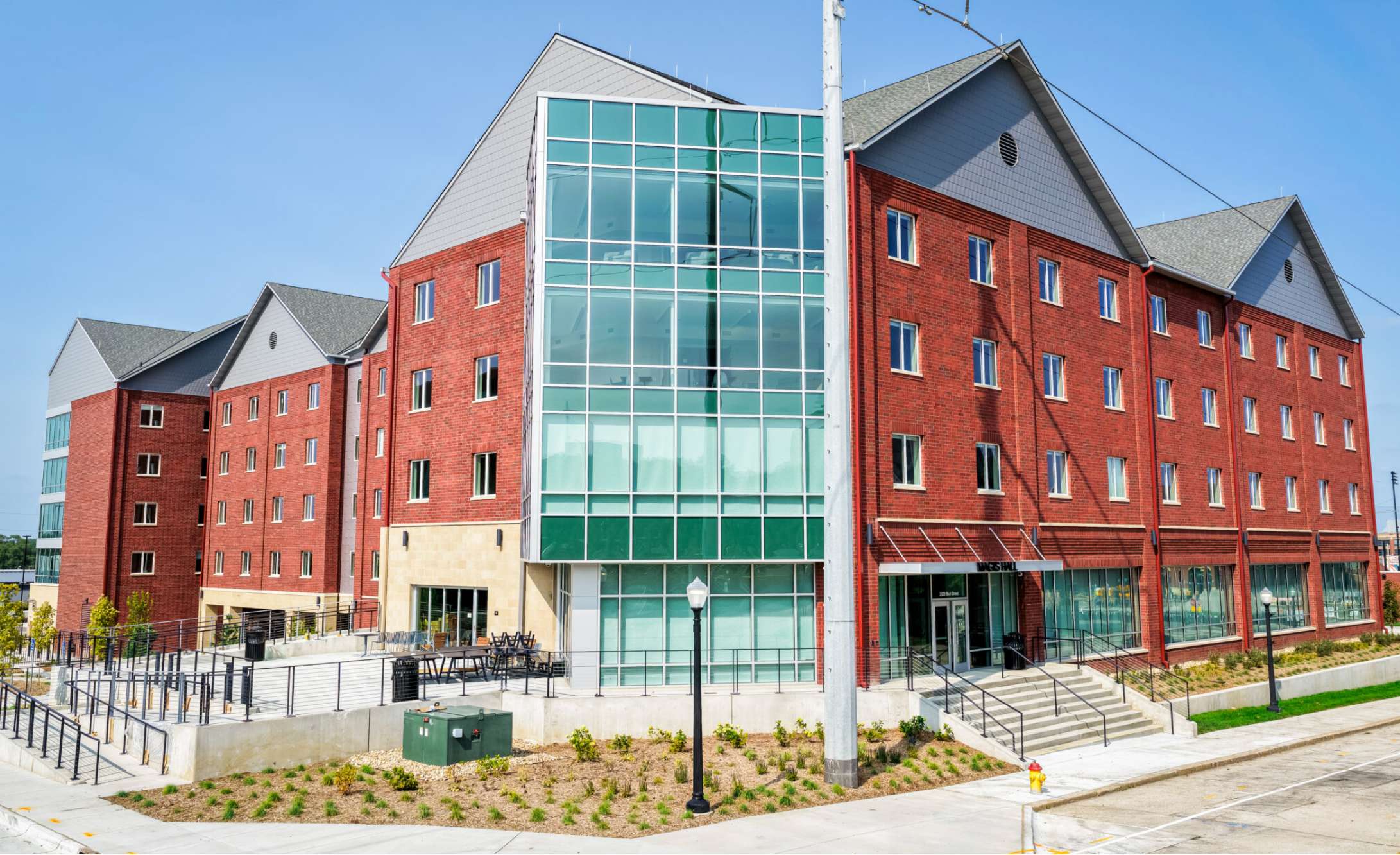 Creighton University’s Magis Hall opened this week as the school’s latest development project helping to change the face of downtown Omaha. (Photo courtesy of Creighton University)