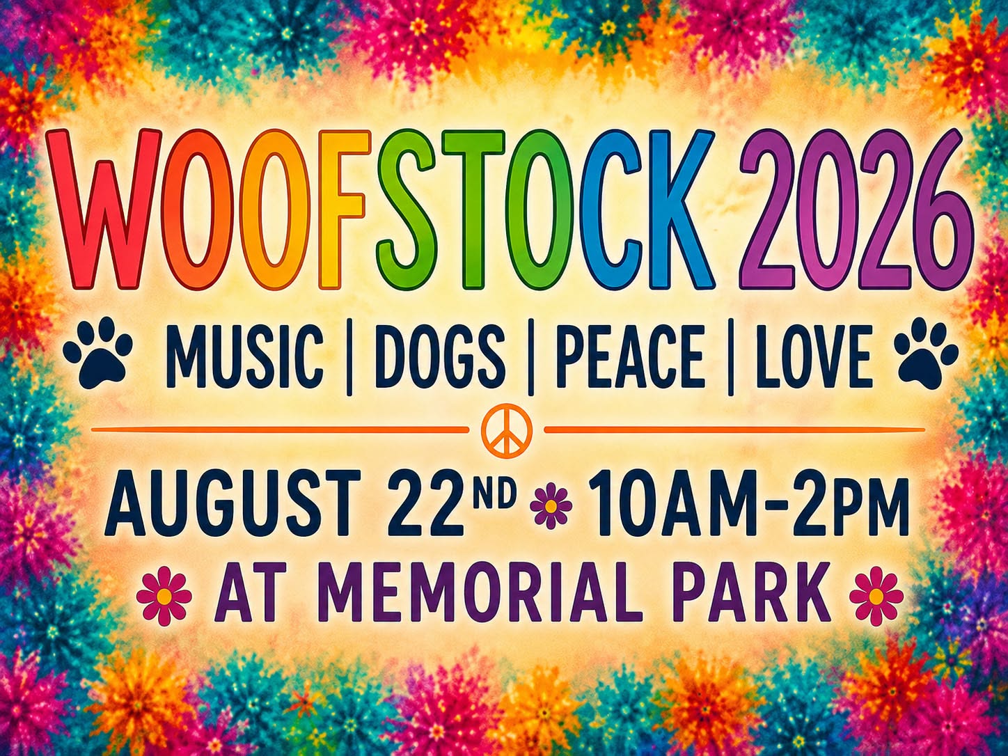 Woofstock 2026 This Saturday at Memorial Park in North Platte.