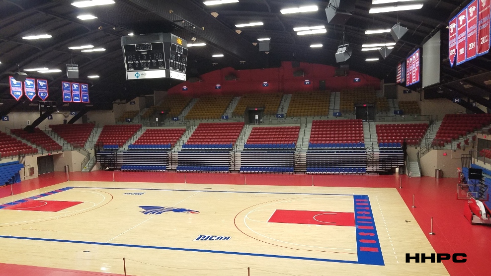 Hutchinson Spring Home Show - Sports Arena Interior Today - July 15, 2026. Courtesy of the Conard-Harmon Collection.