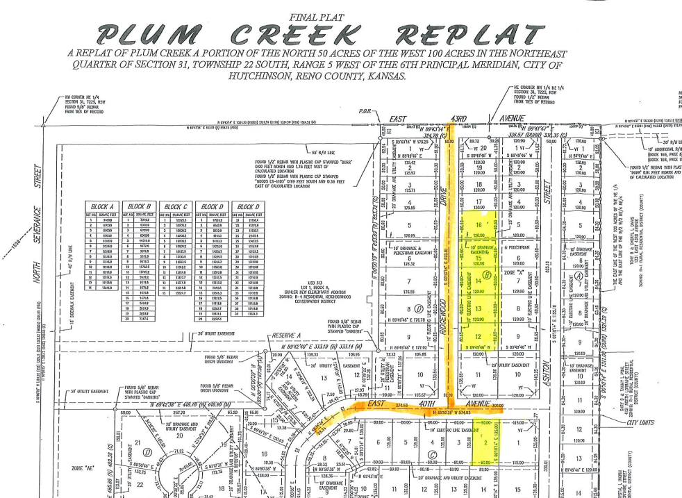 Map showing the location of the sites where the homes are being built. (Courtesy Liberty Communities)