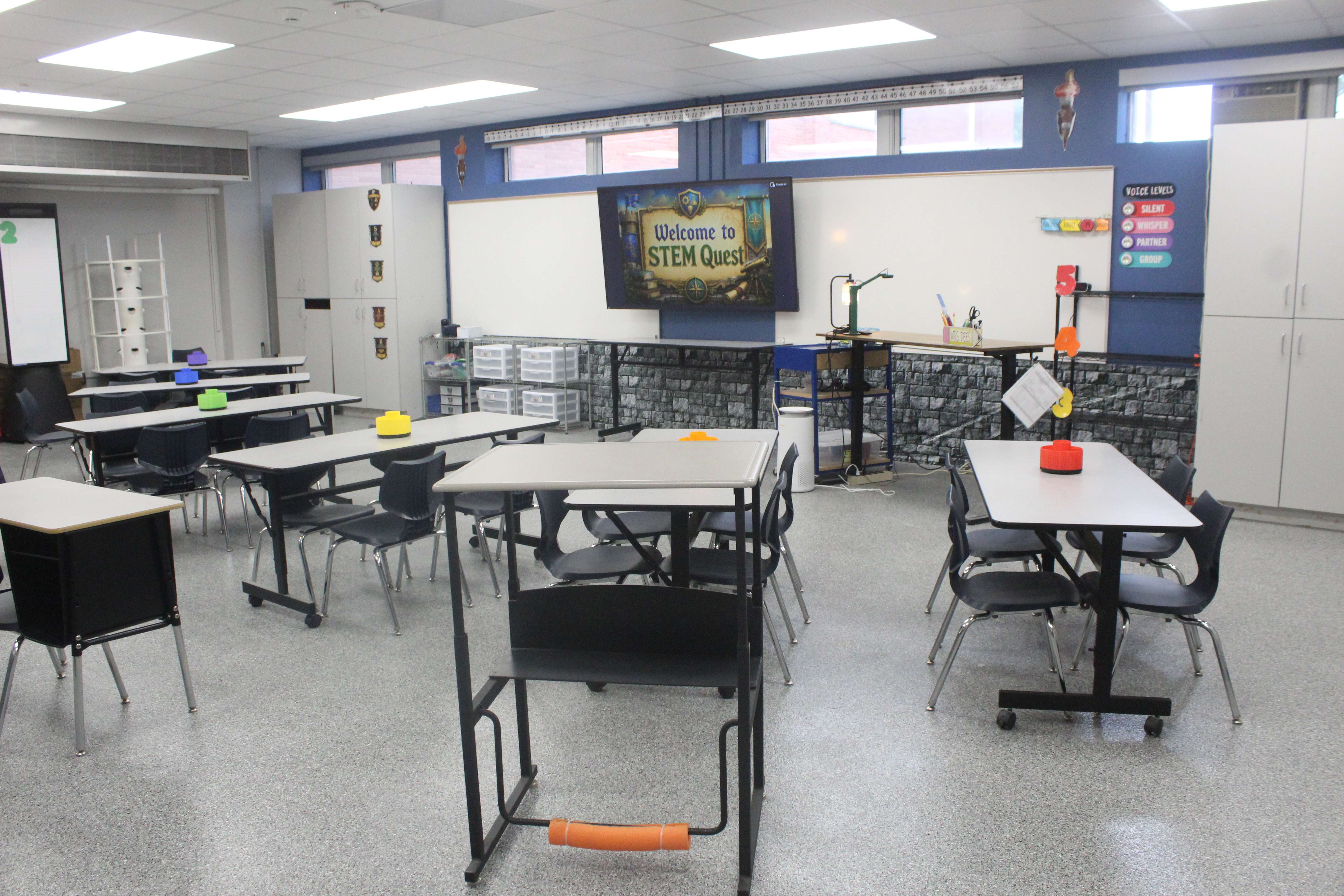 O'Loughlin's new STEM room.&nbsp;Photo by Cristina Janney/Hays Post