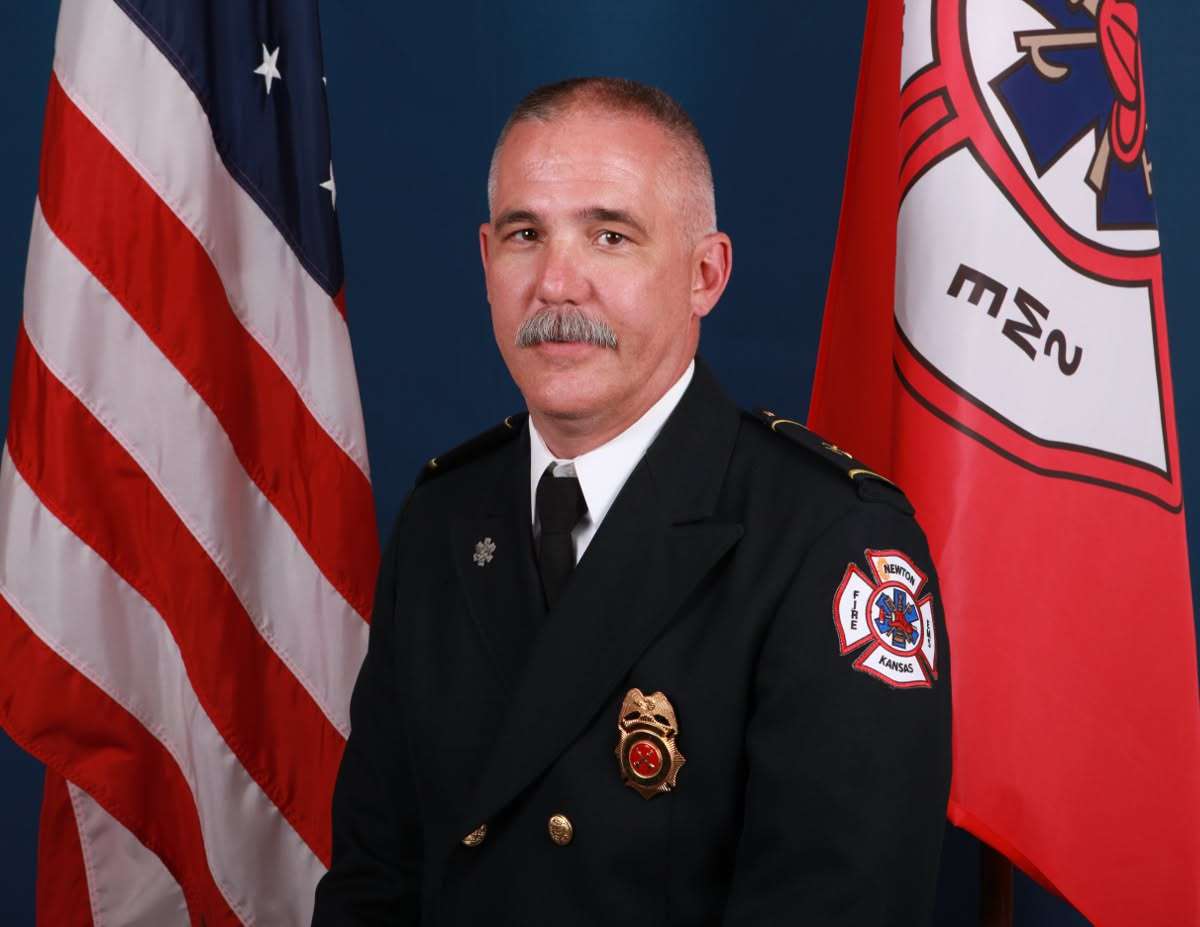 Newton Fire Chief Steve Roberson (Courtesy City of Newton)