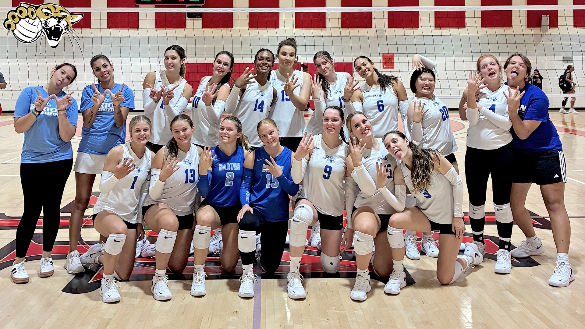 Barton Volleyball goes 4-0 at NMMI Classic (BartonSports.com)