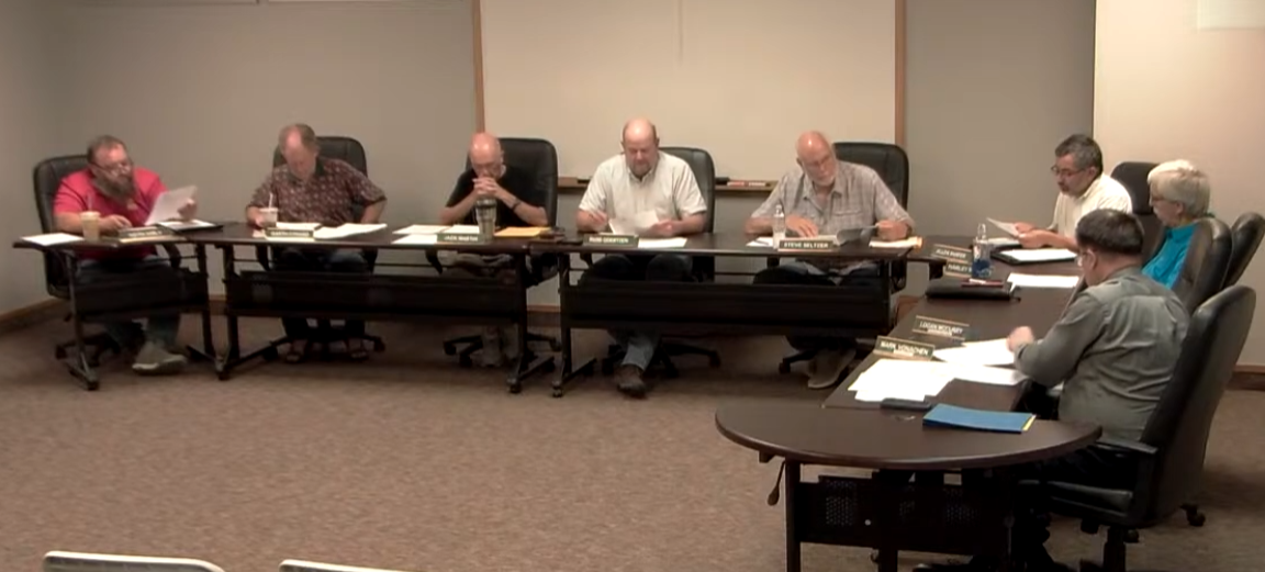 Reno County Planning Commission (You Tube screen capture)