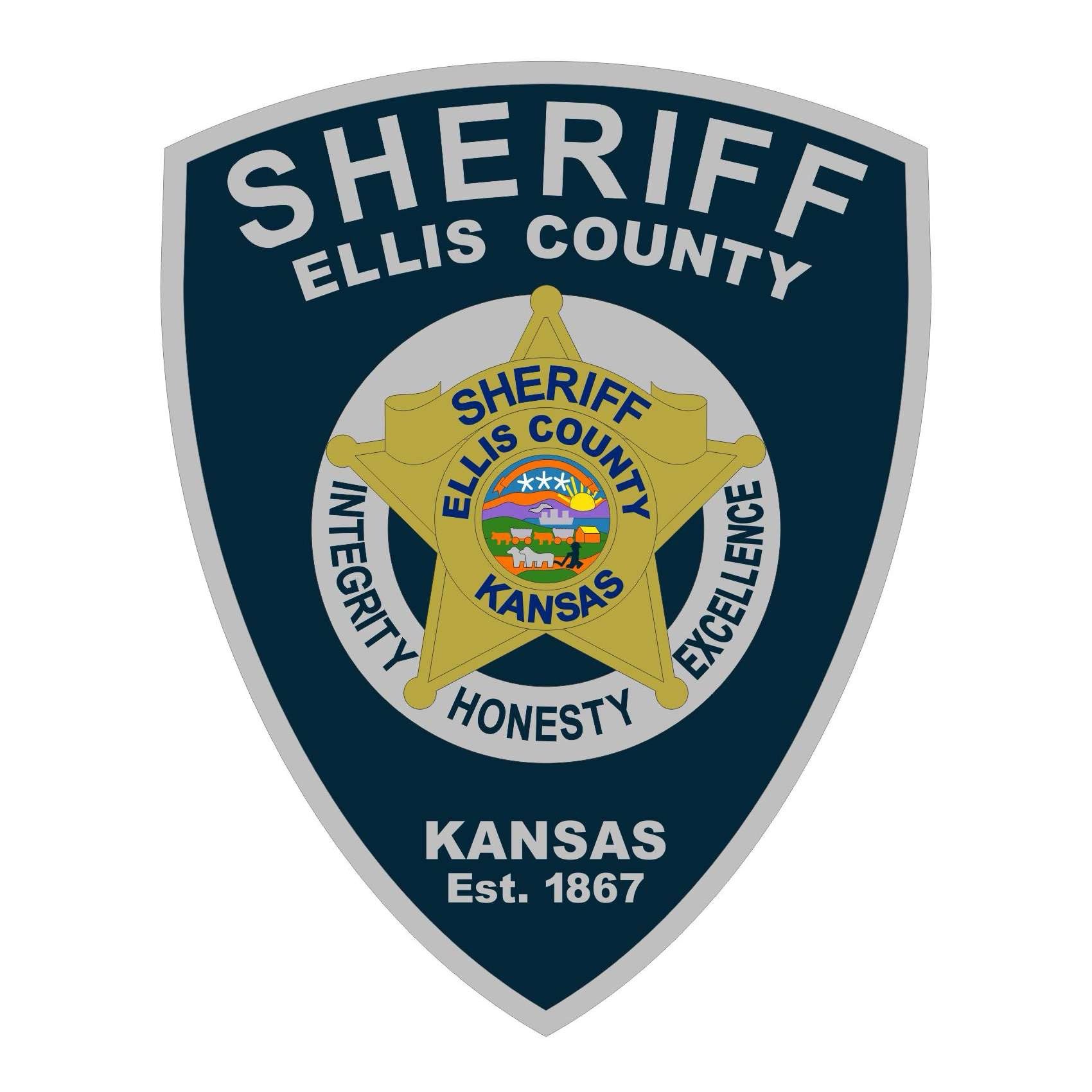 Ellis County Sheriff badge, file photo<br>