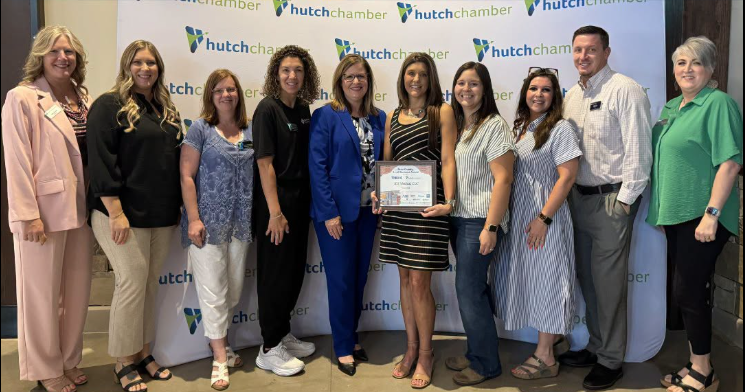 KG Medical has been named the August Small Business of the Month by the Hutchinson/Reno County Chamber of Commerce. (Photo courtesy Hutchinson Reno County Chamber)