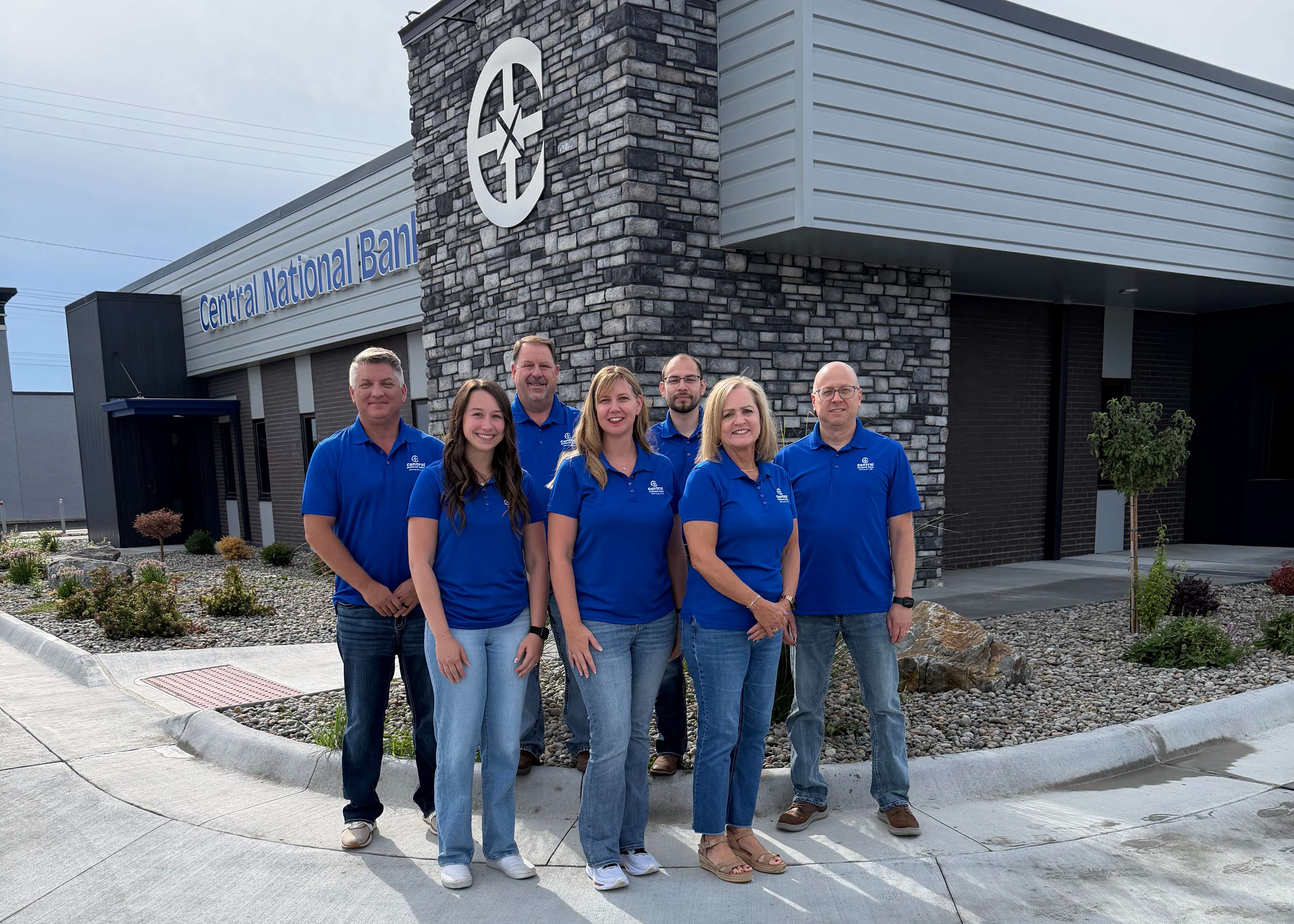 The team is pictured, back row-left to right: Scott Schneider, Wes Clark, Geovanni Morales Guerra, Rich Gottschalk. Front row-left to right: Daryian Belleau, Janell Meis, Deborah Hoffman
