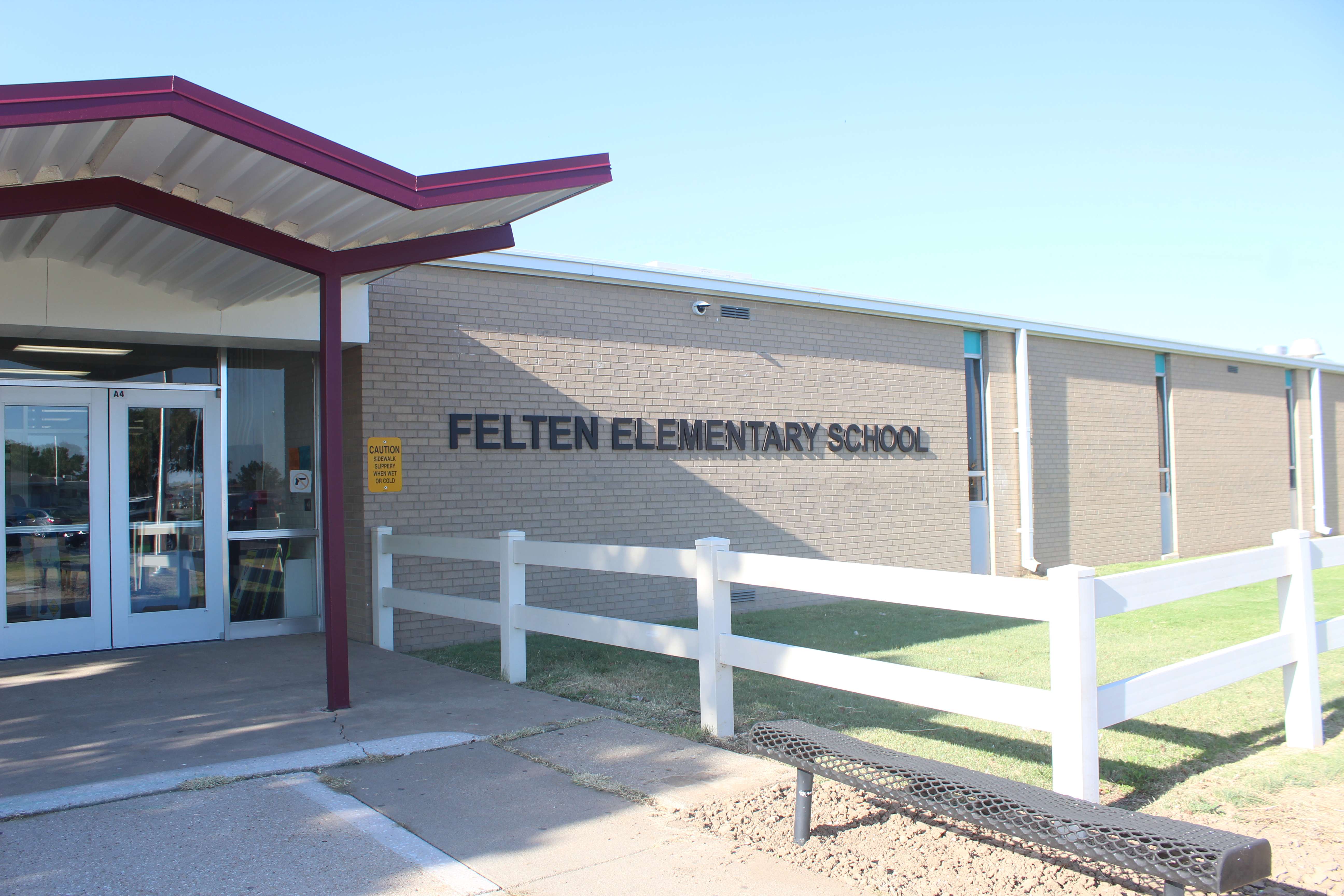 Felten Elementary School was once Felten Middle School. The school board decided to rename the school with a nod to history. Photo by Cristina Janney/Hays Post
