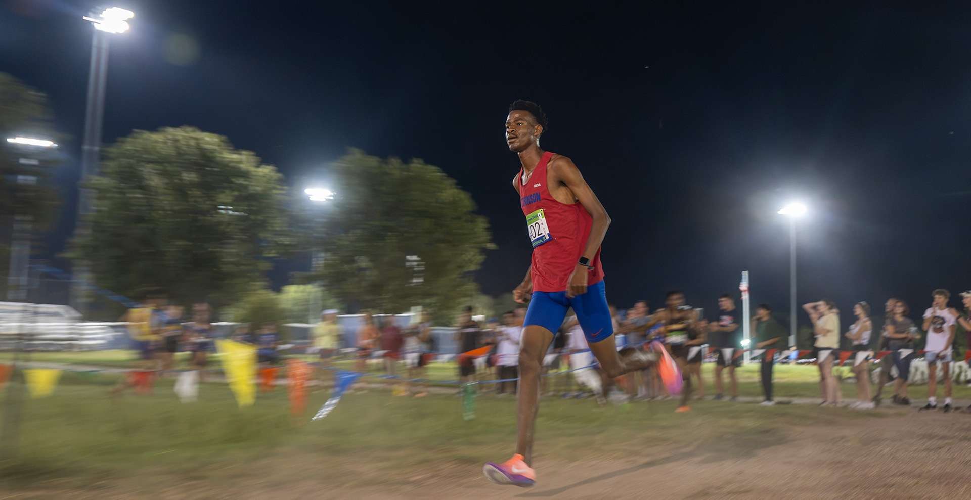 Letsepa Price Madume became the third Blue Dragon runner to win the Terry Masterson Twilight Classic on Thursday at Fun Valley. (Andrew Carpenter/Digital Fox Photography)