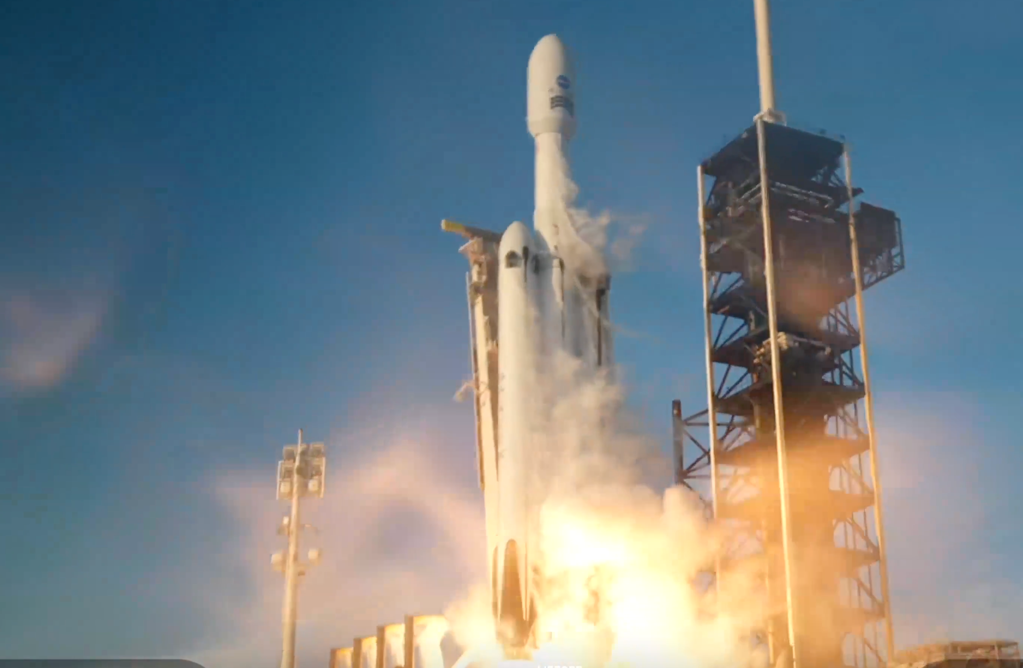 Image from NASA video