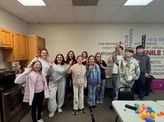 Earlier this year, Barton County Youth Crew supported Great Bend Rec with an Easter egg project. Youth Crew is available to other community groups when they need volunteers.