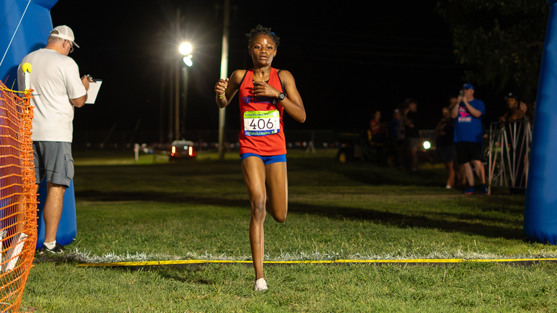 Blue Dragon sophomore Ashara Frater was named the KJCCC Women's Cross Country Runner of the Week on Tuesday. (Abby Filippi/Blue Dragon Sports Information)