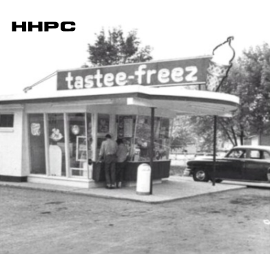 Tastee-Freez - 1228 E. 4th - c. 1968 (Bruce & Galen Pinkerton - Built 1959). Courtesy of the Conard-Harmon Collection.