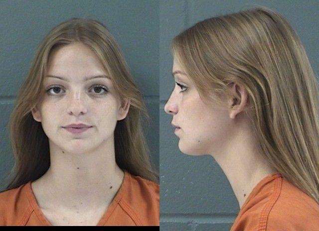 Olivia Escott;&nbsp;Duty of driver to report accident with an unattended vehicle/property; 1st conv; domestic battery; knowing or reckless bodily harm to family/person in dating relationship; aggravated battery; knowingly use physical contact in angry/rude manner w/weapon; Arrested 9/1