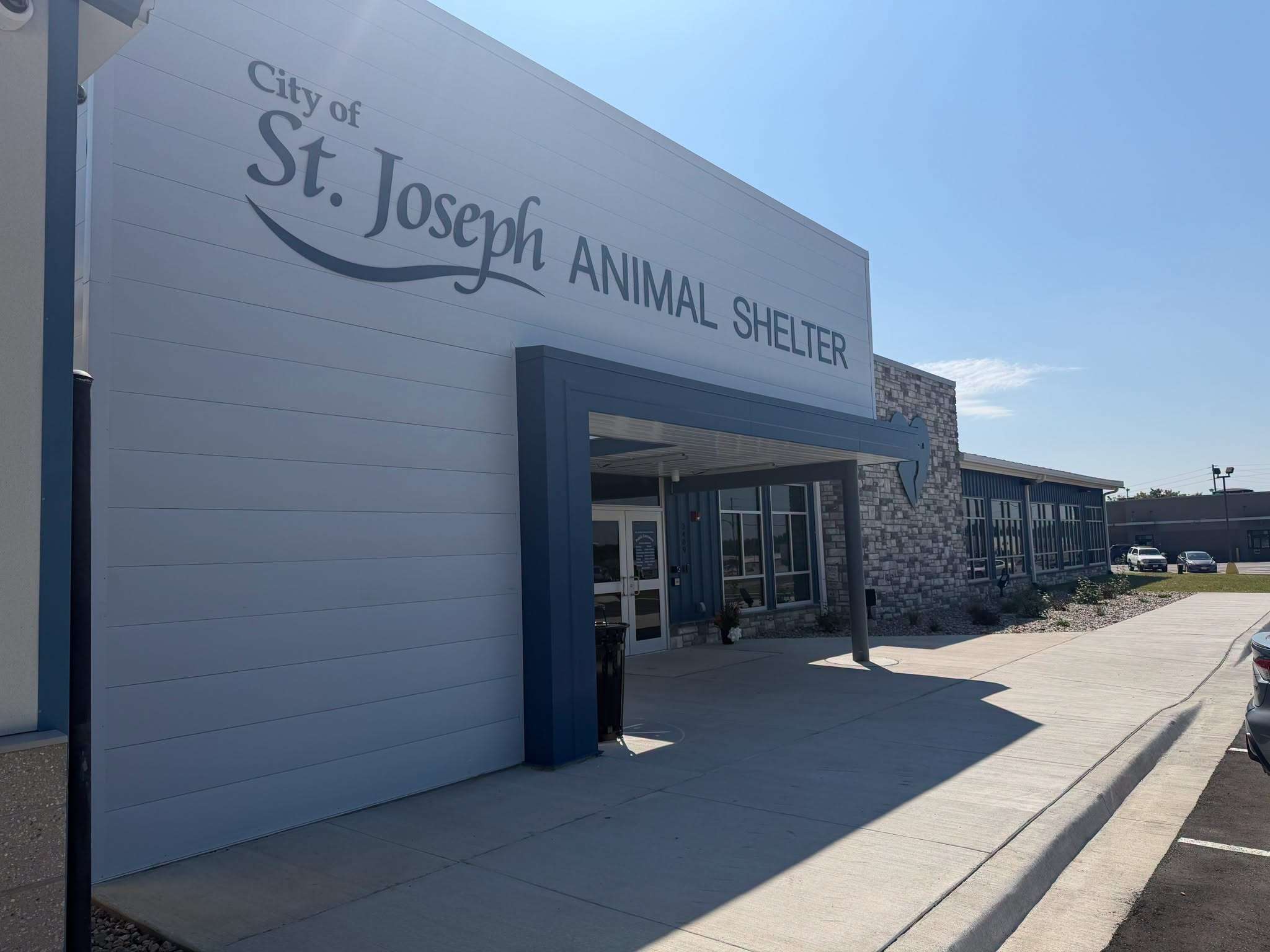 The new St. Joseph Animal Shelter officially opened last Friday after a ribbon cutting event/ Photo courtesy of the City of St. Joseph